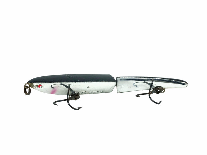 Heddon Zaragossa Black and Silver Minnow Color