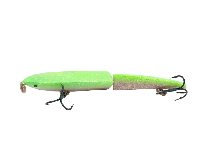 Heddon Zaragossa Green with Silver Sparkles Color