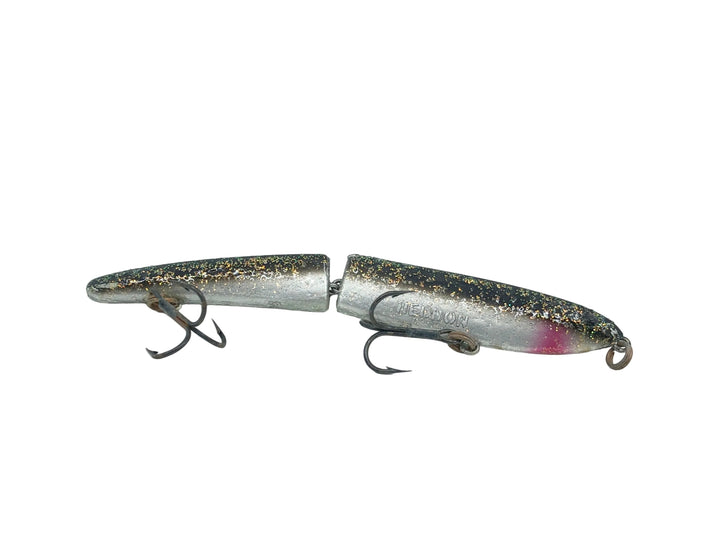 Heddon Zaragossa Black with Silver Sparkles Color