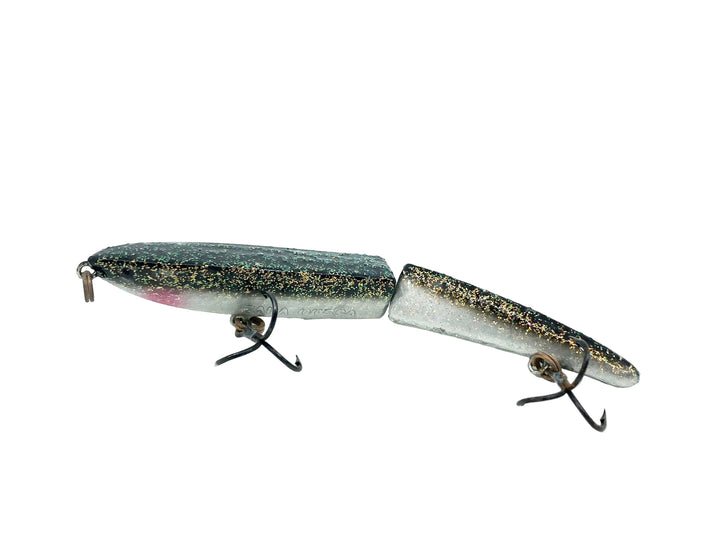 Heddon Zaragossa Black with Silver Sparkles Color