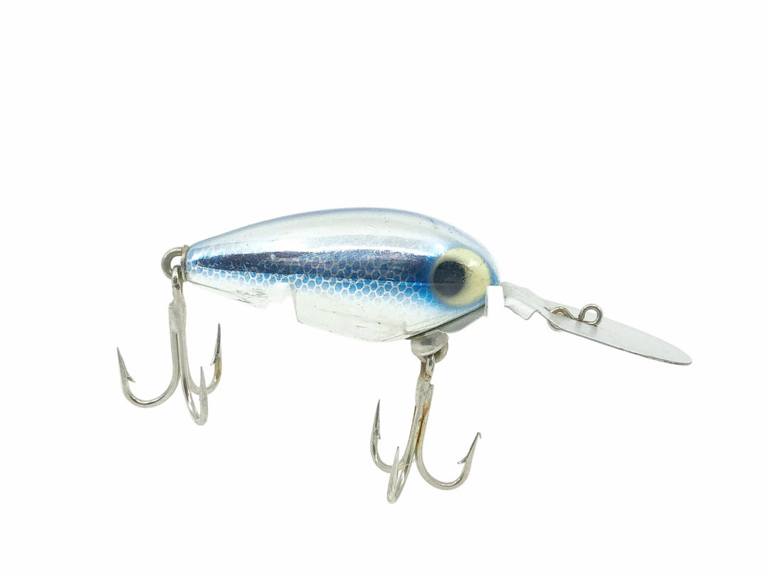Heddon Devil Diver NPB Nickel Plate Blue Back Color