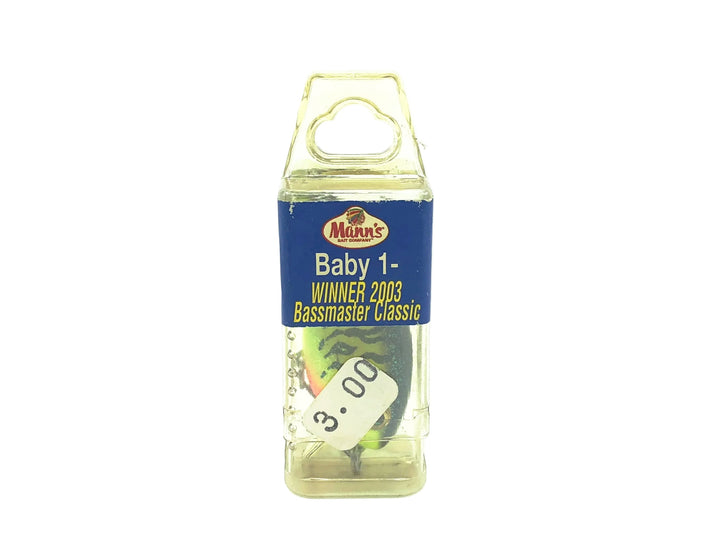 Mann's Baby 1- Minus (2003 Bassmaster Classic), Fire Shad Color