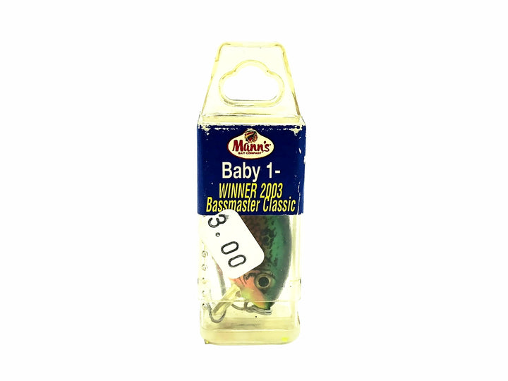 Mann's Baby 1- Minus (2003 Bassmaster Classic), Parakeet Color