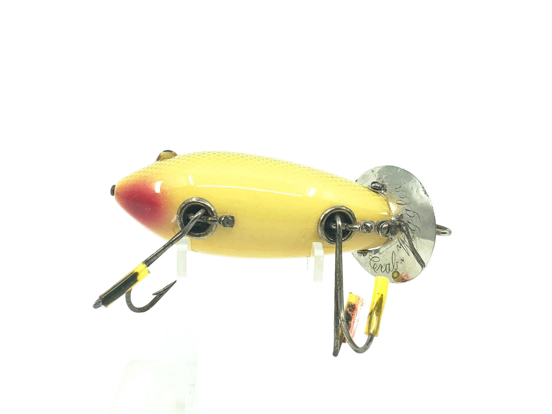 Heddon 1900 Baby Crab Wiggler, Repaint 9H Scale Color
