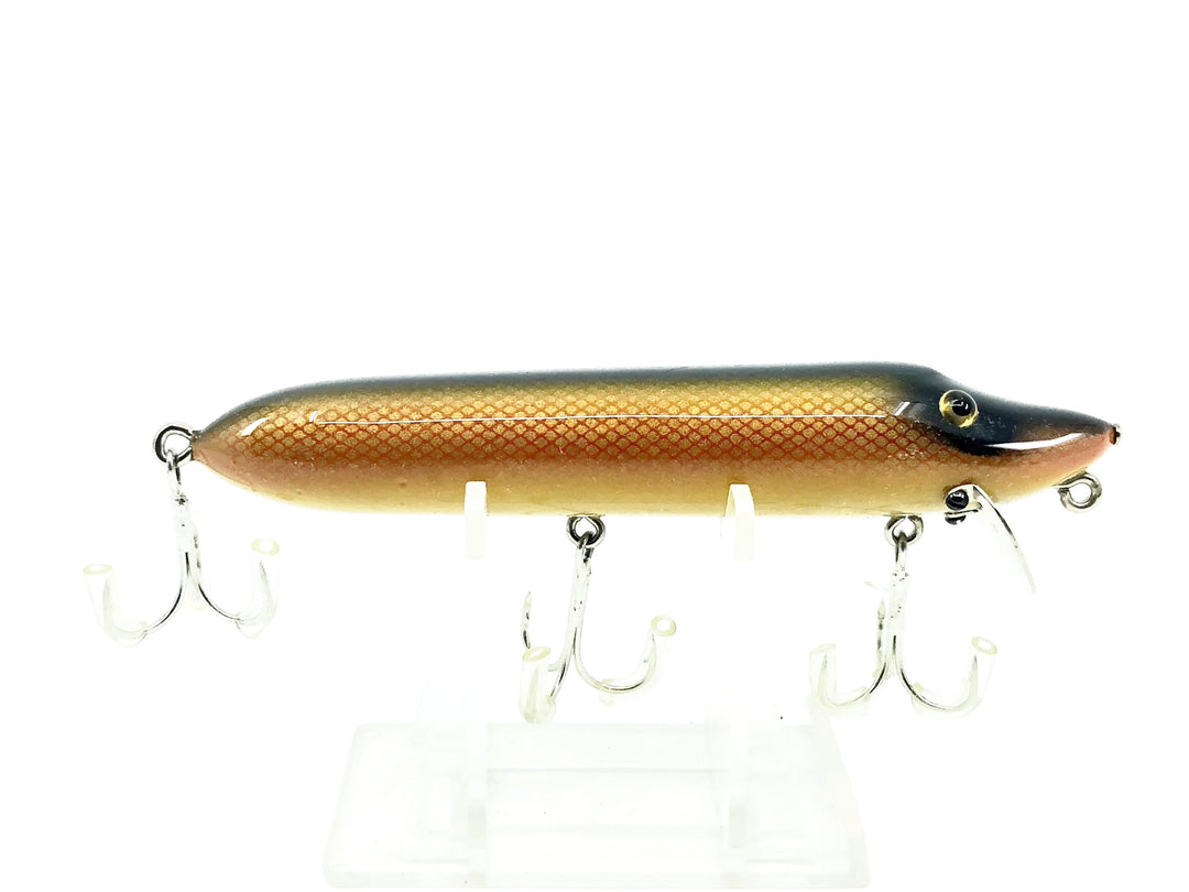 Heddon Vamp, Repaint Gold Shiner Scale Color