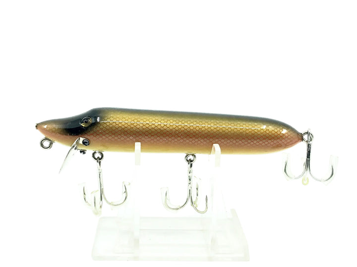 Heddon Vamp, Repaint Gold Shiner Scale Color