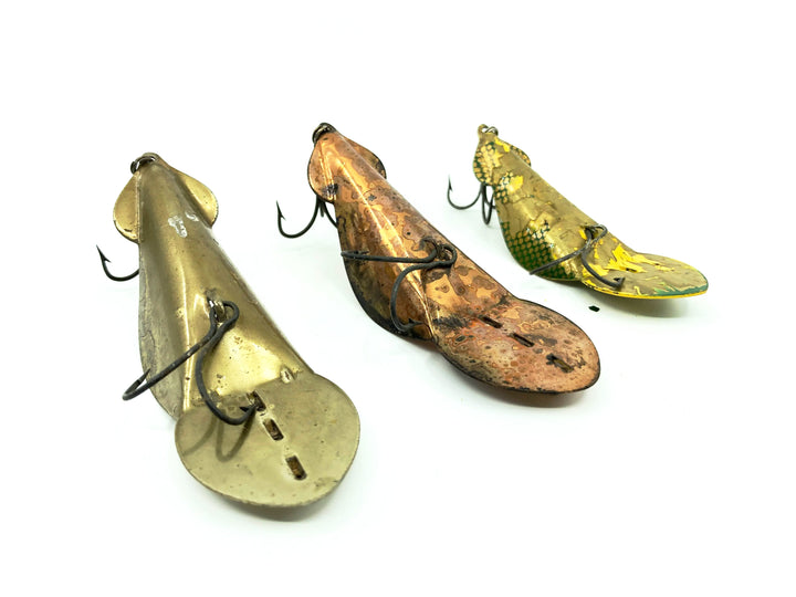 Buck Perry Type Spoons Lot of Three - Take Fishing!