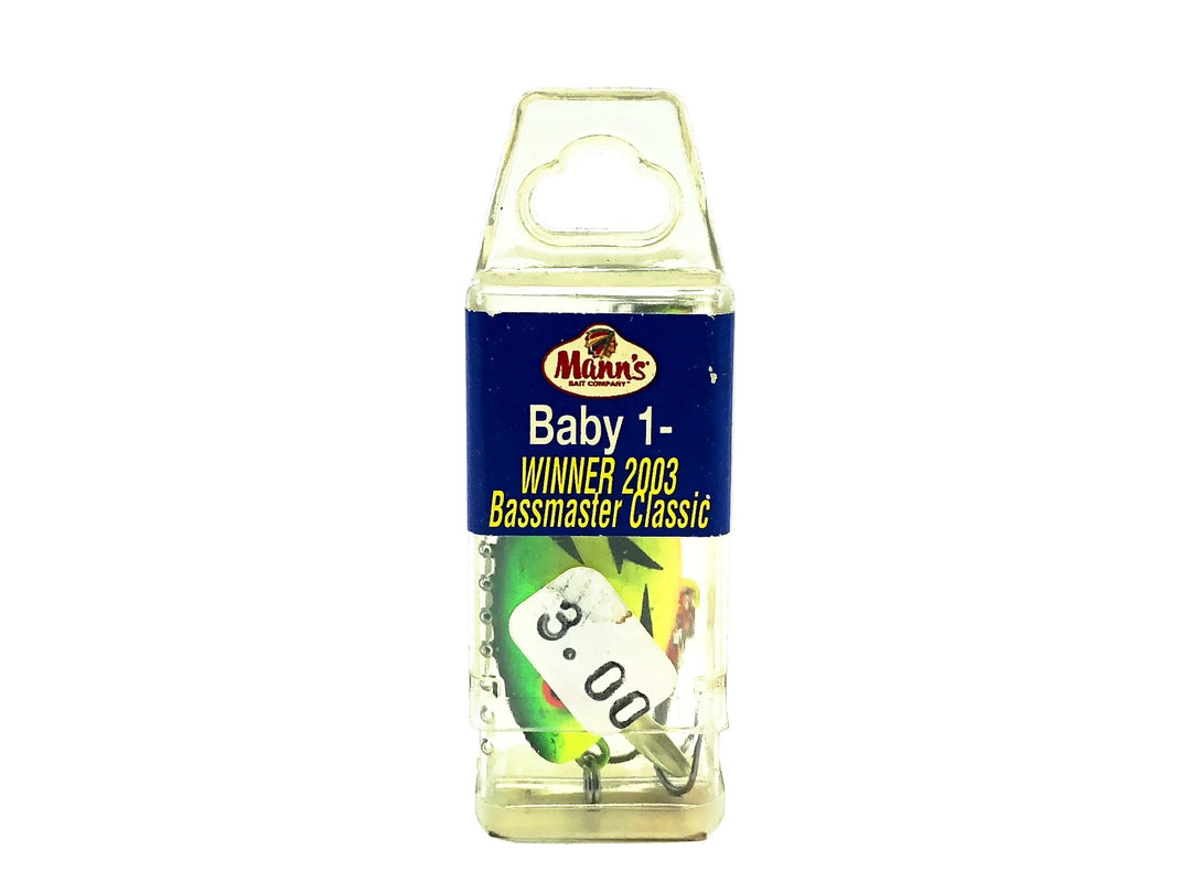 Mann's Baby 1- Minus (2003 Bassmaster Classic), Fire Tiger Color