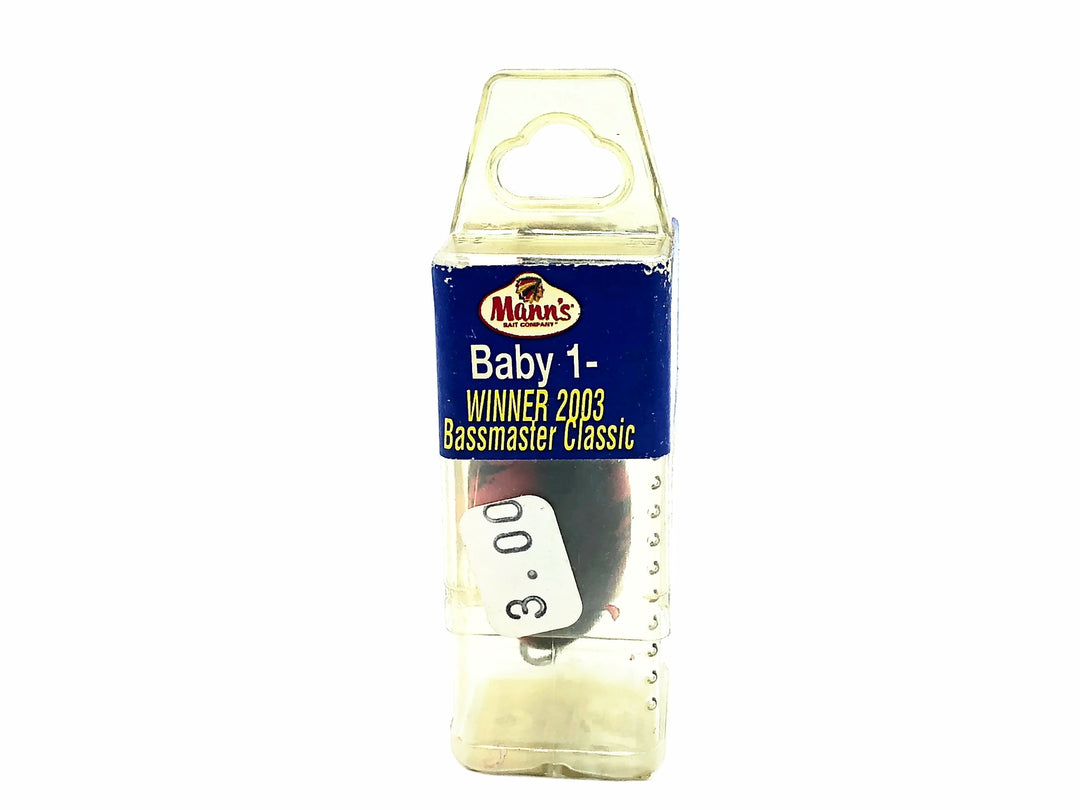 Mann's Baby 1- Minus (2003 Bassmaster Classic), Red Craw Color