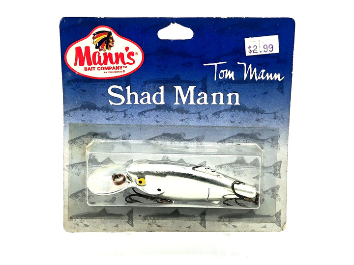 Mann's Shad Mann, Chrome Color on Card