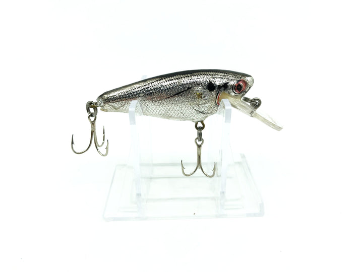 Bagley Small Fry Shad - Vintage Bait - Silver Foil Black Back