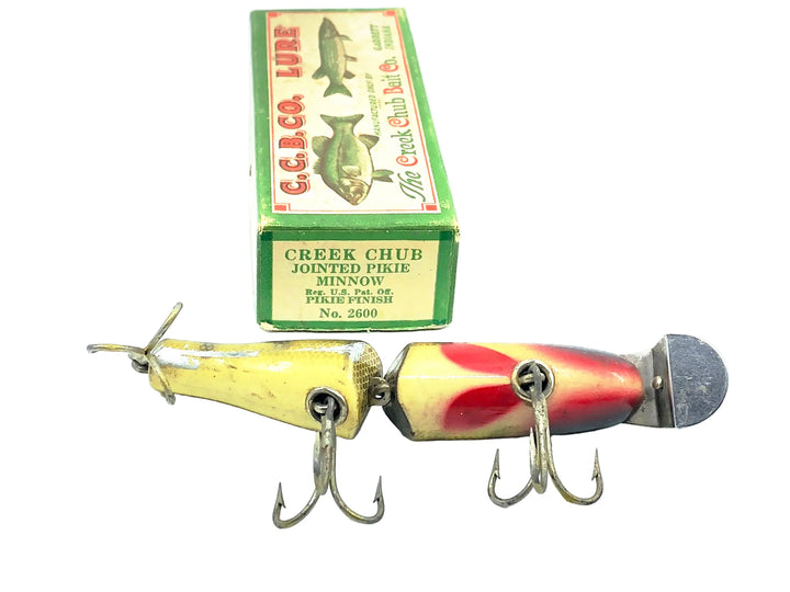 Creek Chub 2600 Jointed Pikie, 2600 Pikie Scale Color w/Box