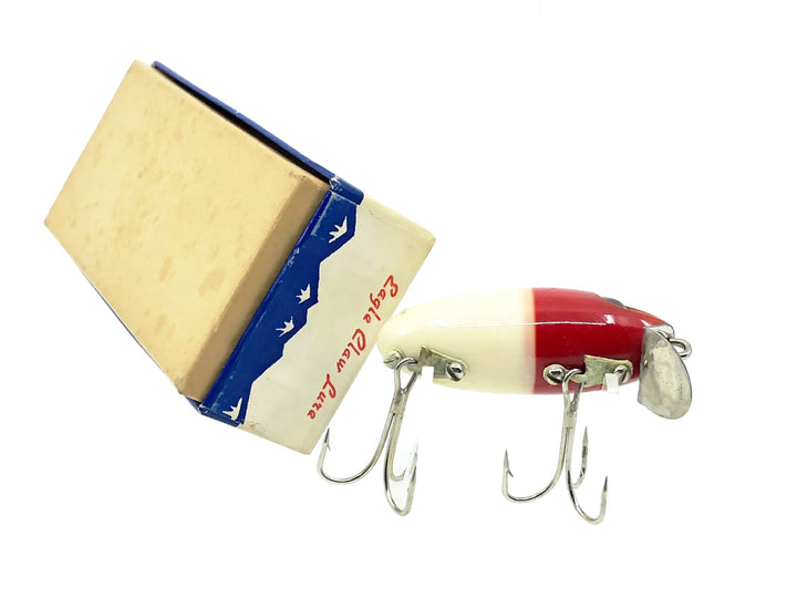 Wright &amp; McGill Eagle Claw Bug-A-Boo Baby Lure, White/Red Head Color w/Box