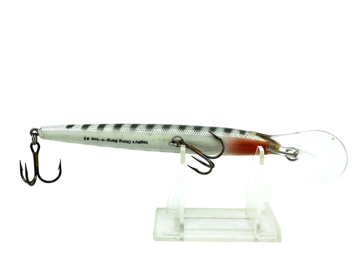 Bagley Bang O Lure BL5-SBS, Black Stripes on Silver Foil Color - Winter Haven, Great Condition