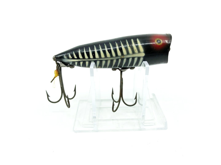 Heddon Chugger Spook 9542 XBW Black Shore Minnow Color
