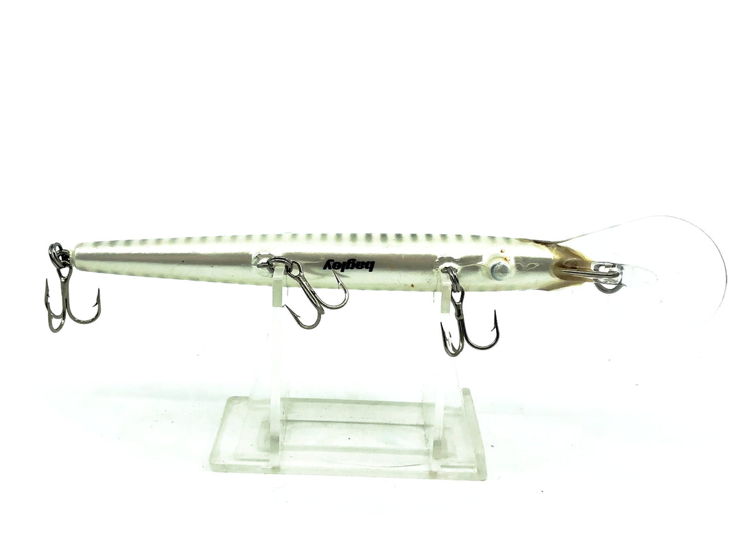 Bagley Deep Diving Bang O Lure DD5-9C4, Chartreuse/Crayfish on White Color - Great Condition!