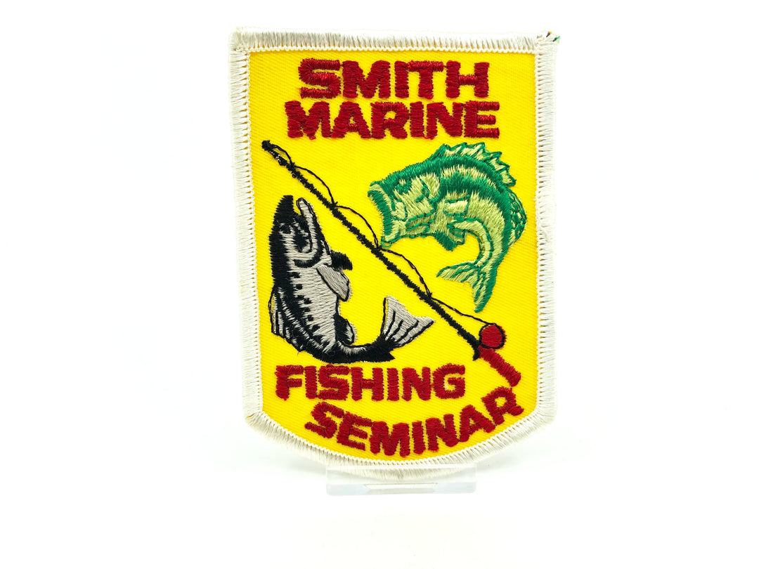 Smith Marine Fishing Seminar Vintage Fishing Patch