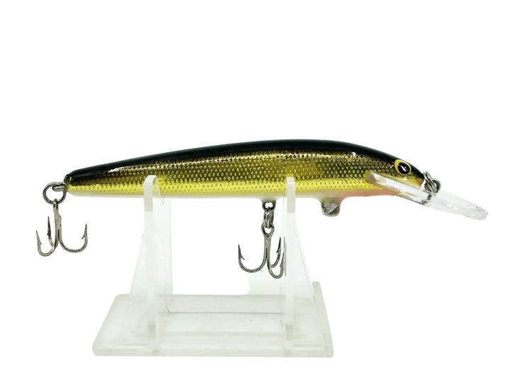 Bagley Diving Suspending Bang O Lure D4S-BG, Black on Gold Foil Color - Great Condition!