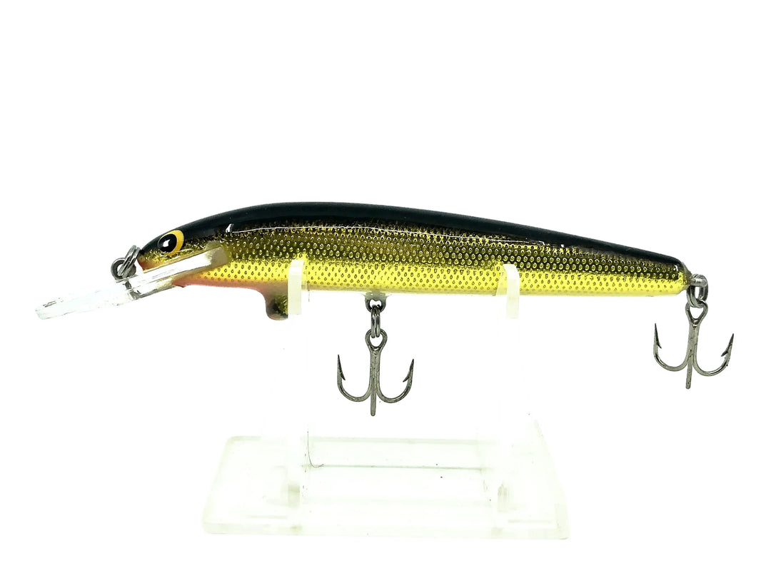 Bagley Diving Suspending Bang O Lure D4S-BG, Black on Gold Foil Color - Great Condition!
