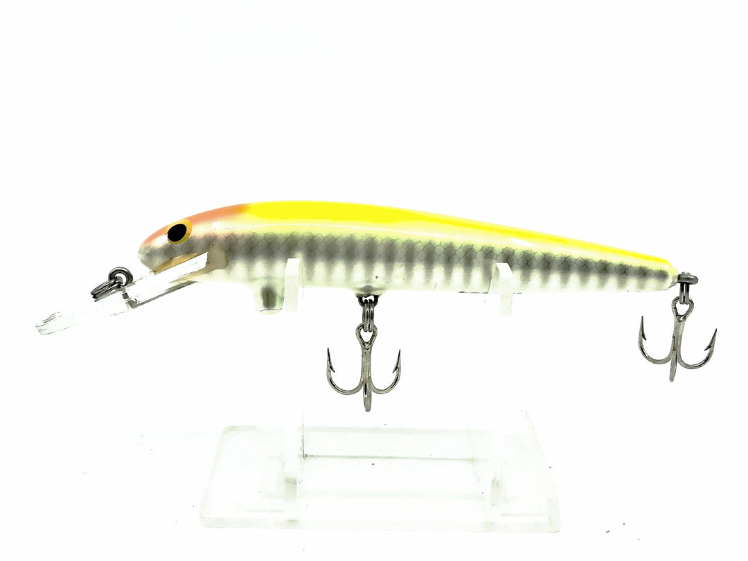 Bagley Diving Suspending Bang O Lure D4S-9C4, Chartreuse/Crayfish on White Color