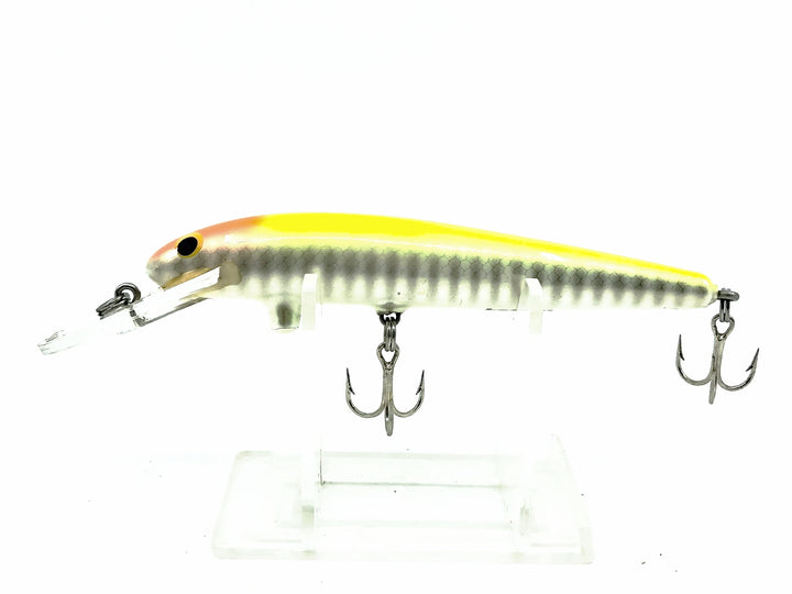 Bagley Diving Suspending Bang O Lure D4S-9C4, Chartreuse/Crayfish on White Color