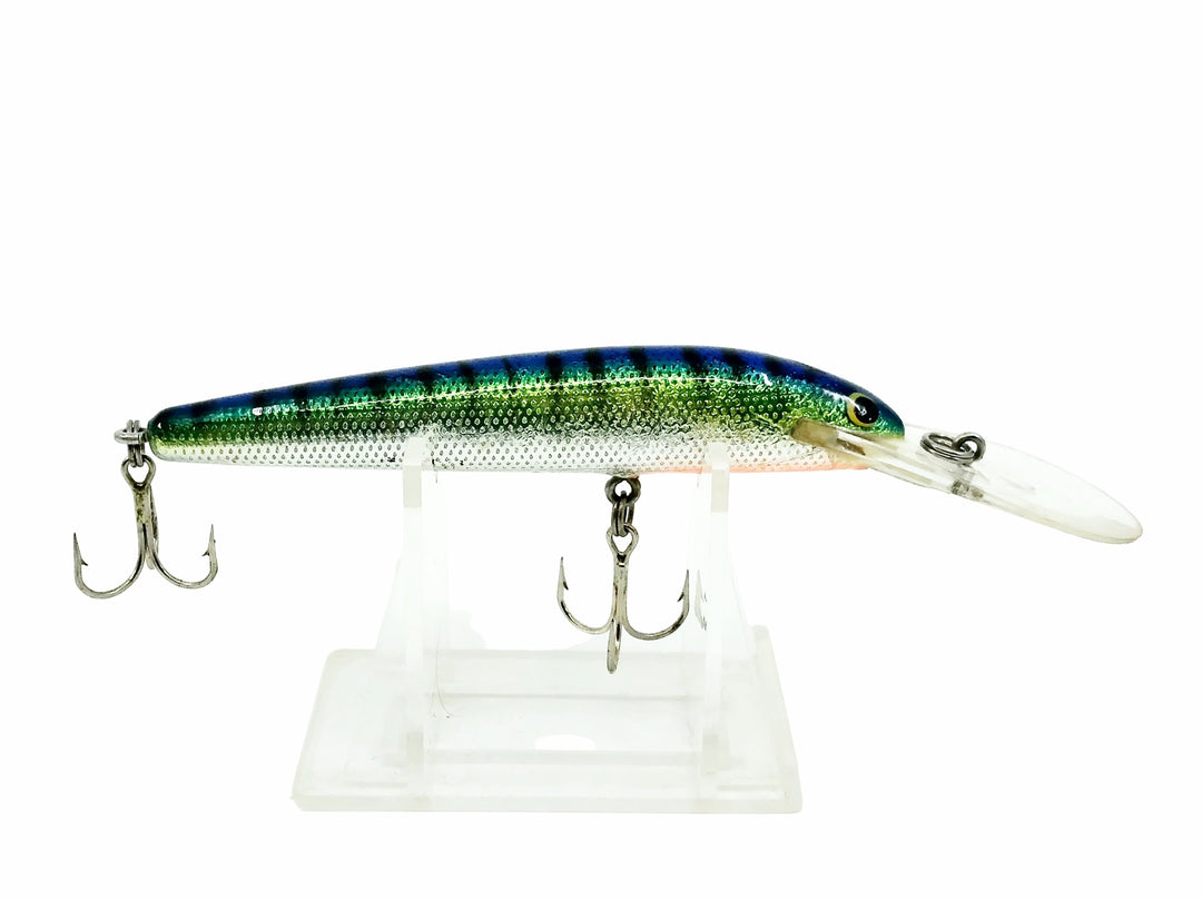 Bagley Deep Diving Bang O Lure DD4-H79S, Hot Blue/Chartreuse on Silver Color - Winter Haven, Great Condition!