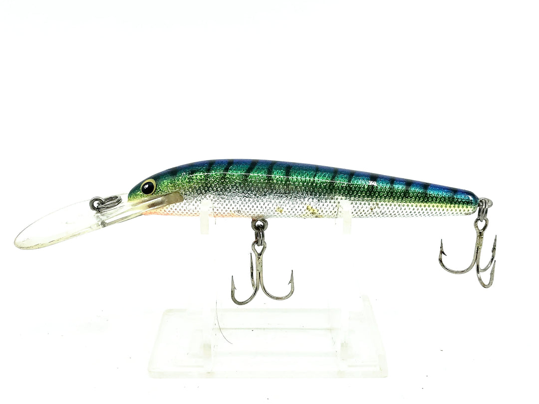 Bagley Deep Diving Bang O Lure DD4-H79S, Hot Blue/Chartreuse on Silver Color - Winter Haven, Great Condition!