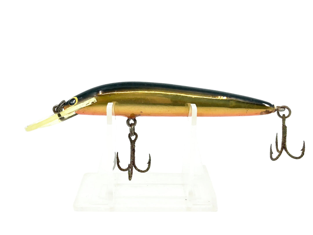 Bagley Diving Bang O Lure D4-FBGOB, Flash Black on Gold/Orange Belly Color - Winter Haven, Uncommon Color