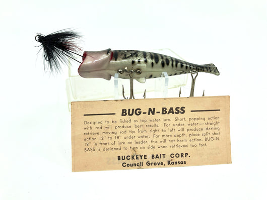 Bug N Bass Crappie No 11 Fishing Lure Vintage Fish Tackle