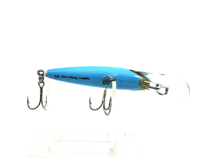 Bagley Diving Bang-O-Lure #2 D2-77, Blue on Blue Color - Winter Haven!