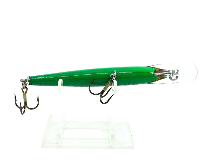 Bagley / Ken Craft Diving Bang-O #4, 06T Black Tiger Stripes on Green Color - Great Condition, Undocumented Color!