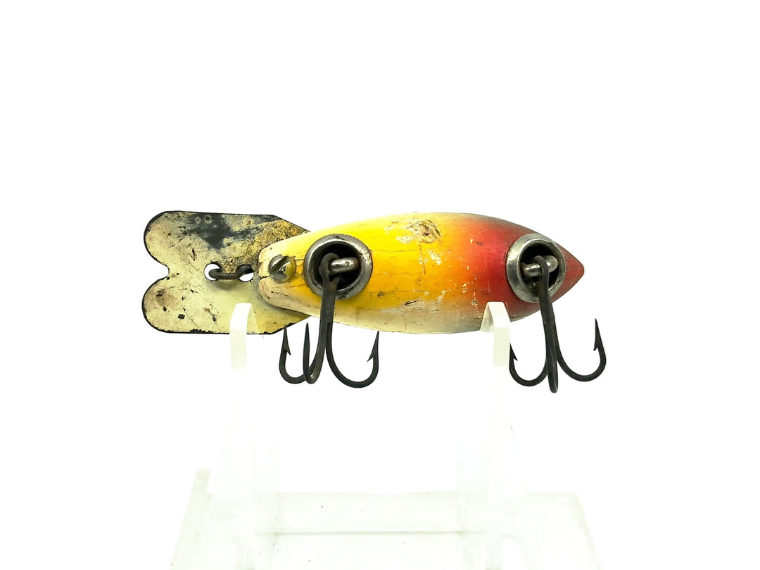 Wooden Bomber 200 Series, #70 Silver Black Back/Yellow Belly/Silver Sparkle Color