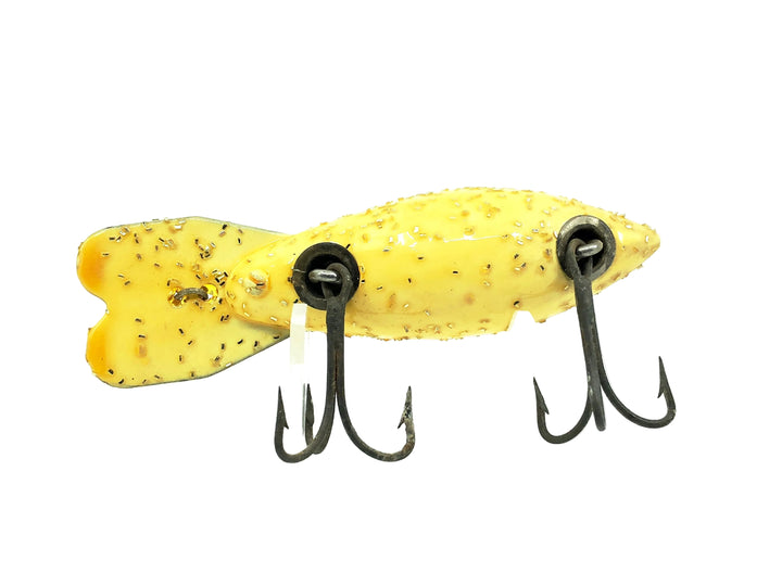 Wooden Repainted Bomber 500 Series, White/Silver Flakes Color