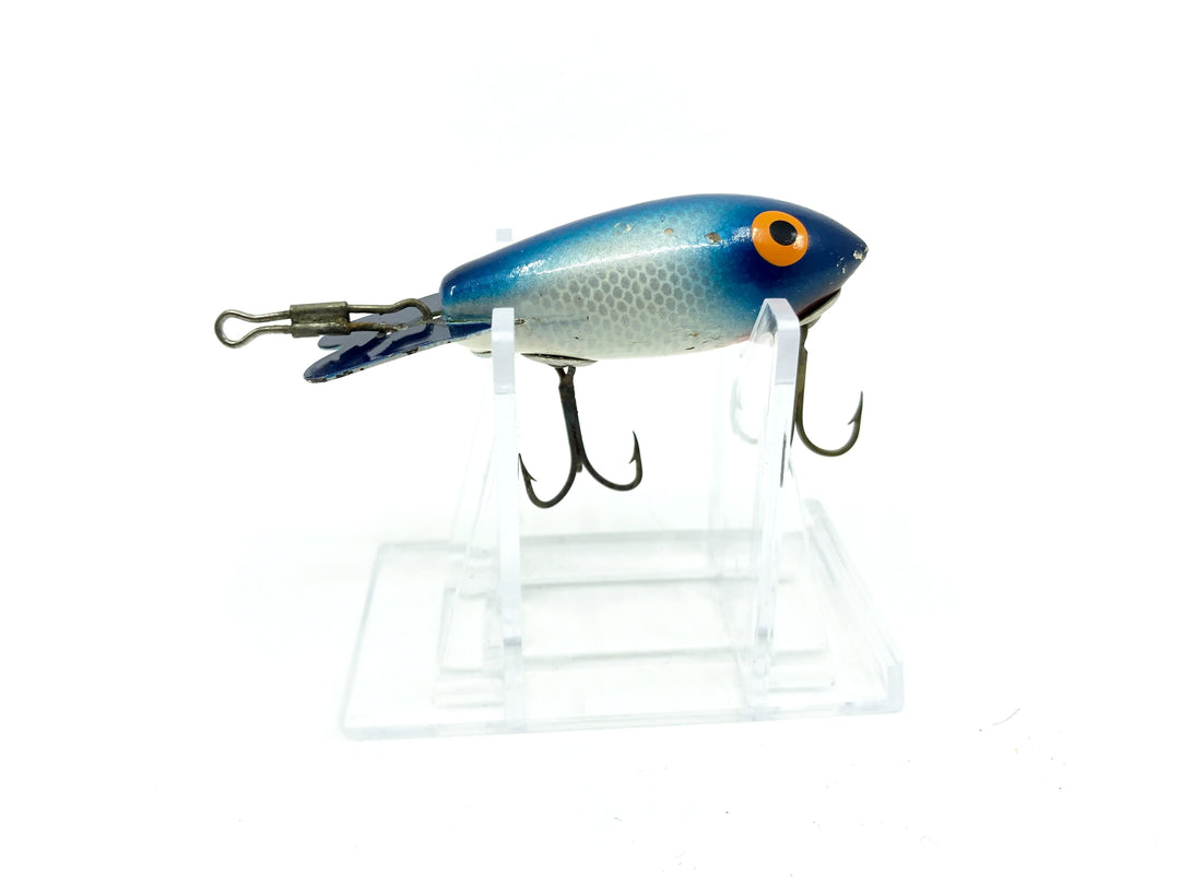 Bomber 273 Wooden Lure Blue Mullet Color