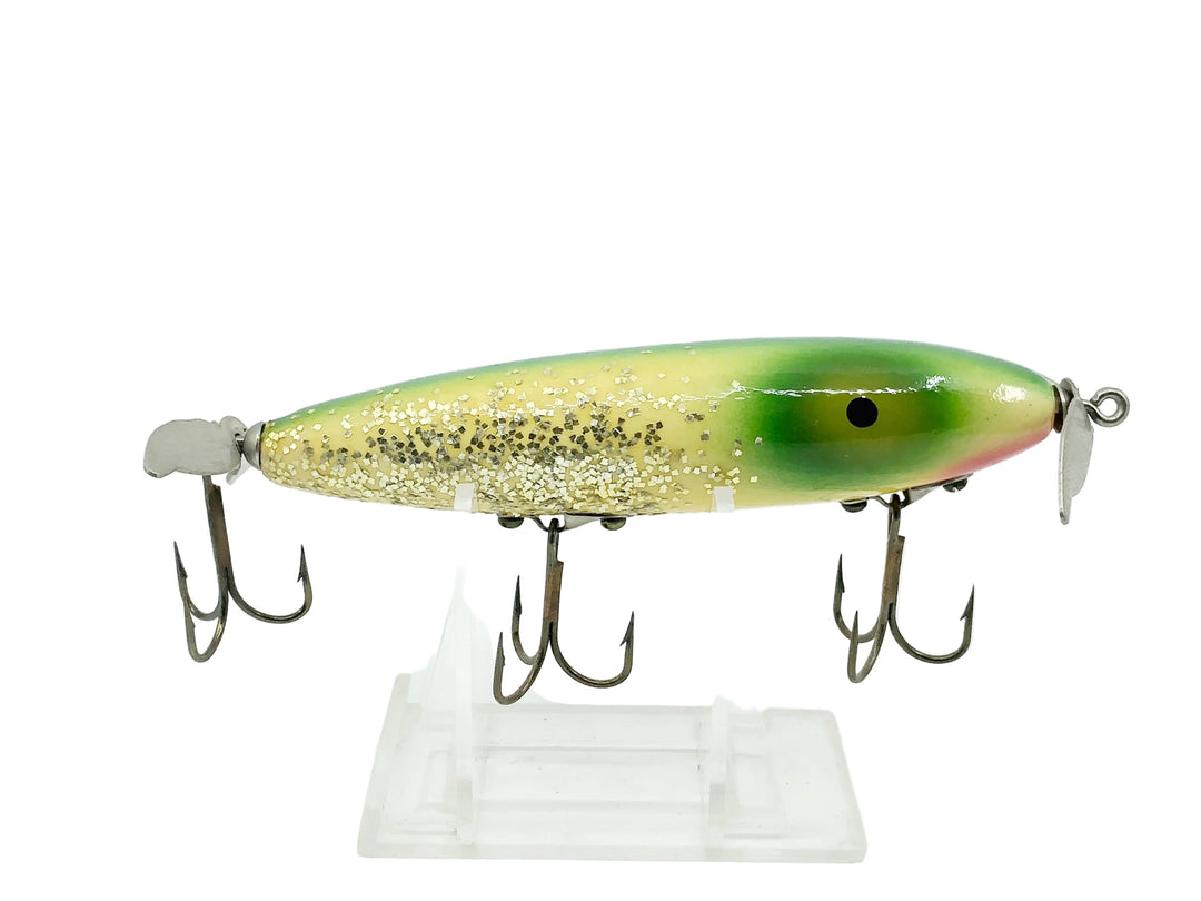 Bill Norman Gilmore Top Water Bait, Silver Flitter Color
