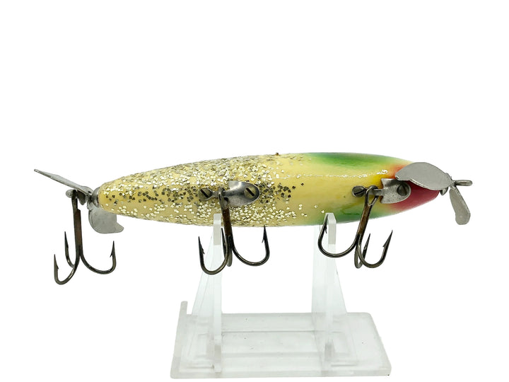 Bill Norman Gilmore Top Water Bait, Silver Flitter Color