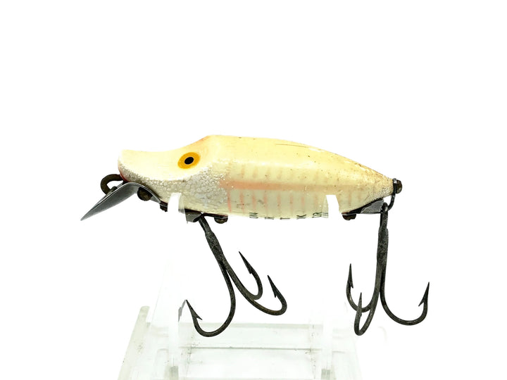 Heddon River Runt Spook Sinker 9110, SR-XRW Spook Ray Red White (Pink Shore)Color