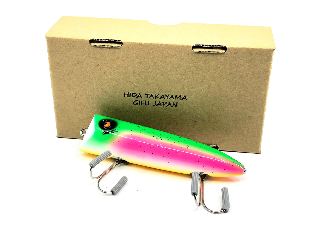 Connect Fishing Tackle Brand Carbo, Neon Rainbow Trout Color, Gifu Japan w/Box