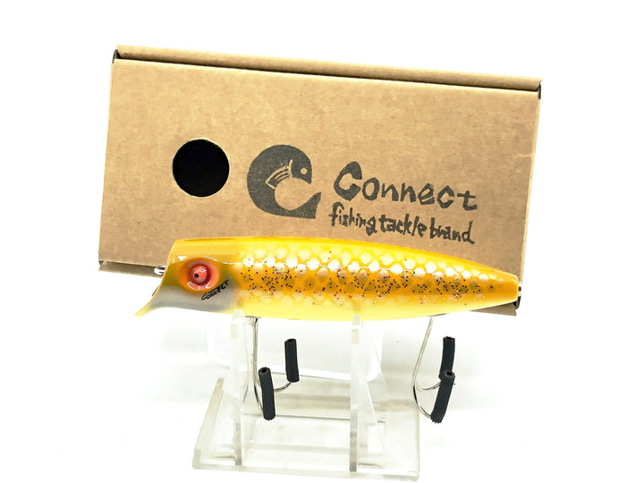 Connect Fishing Tackle Brand Squabble, Yellow Fish Color, Gifu Japan w/Box