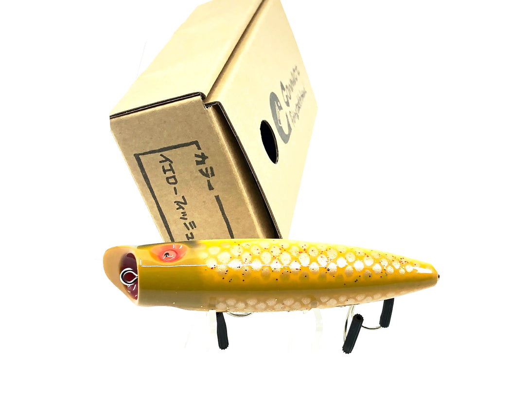 Connect Fishing Tackle Brand Squabble, Yellow Fish Color, Gifu Japan w/Box