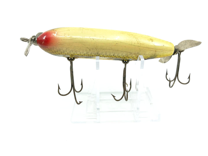 Paw Paw 2500 Wounded Minnow, Perch Scale Color