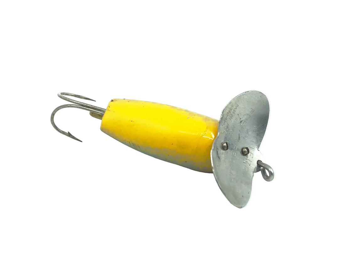 Arbogast Weedless Jitterbug, Perch/Yellow Belly Color