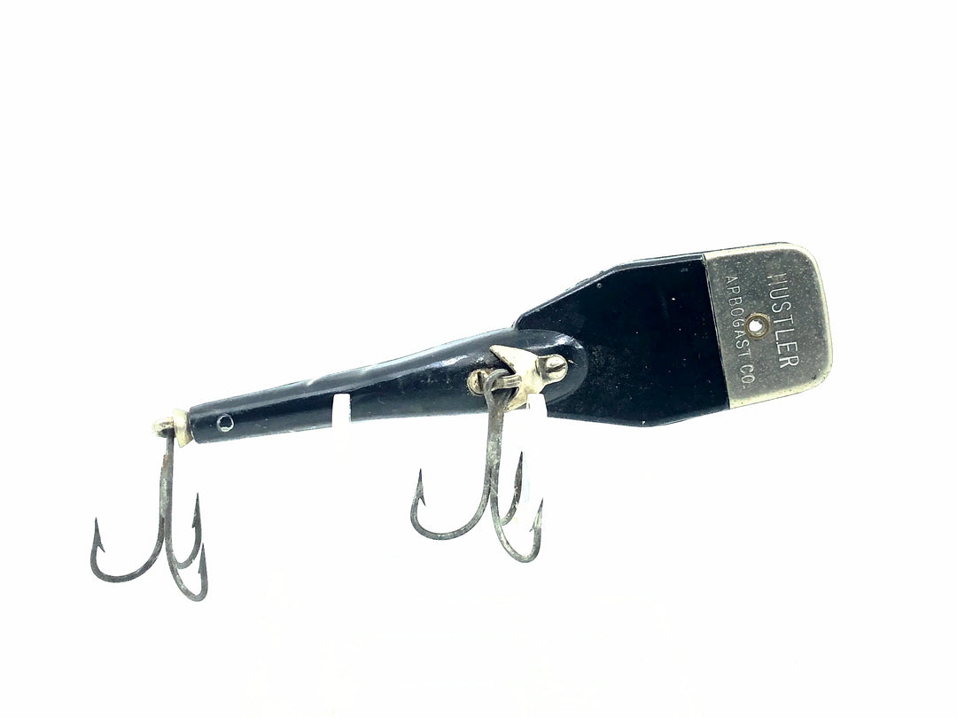 Arbogast Hustler, Black/White Ribs Color