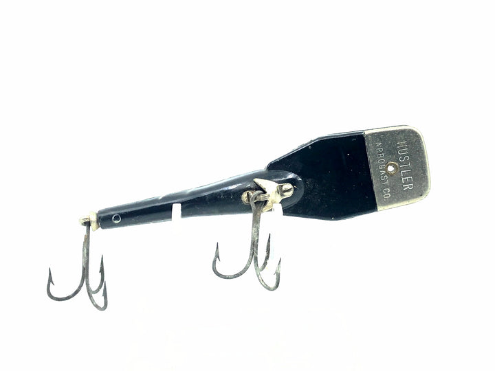 Arbogast Hustler, Black/White Ribs Color