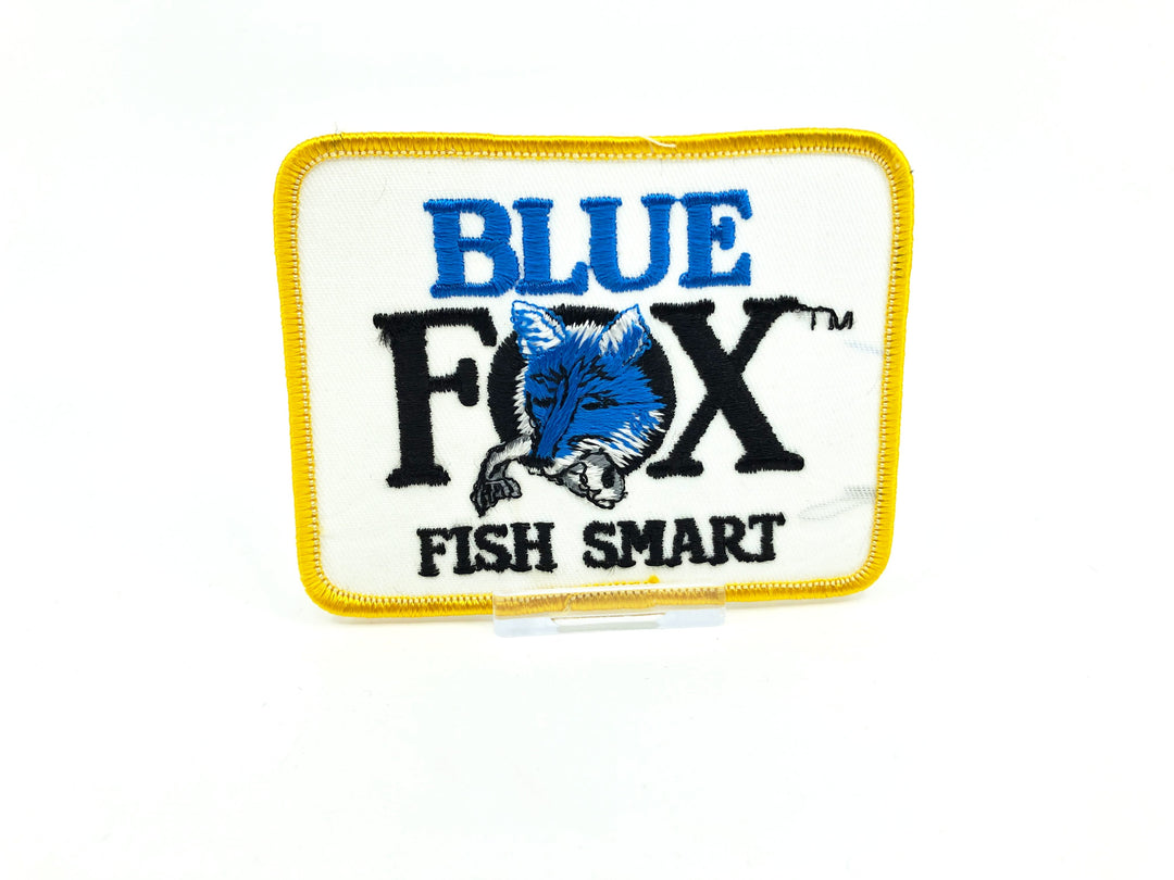 Blue Fox Fish Smart Vintage Fishing Patch
