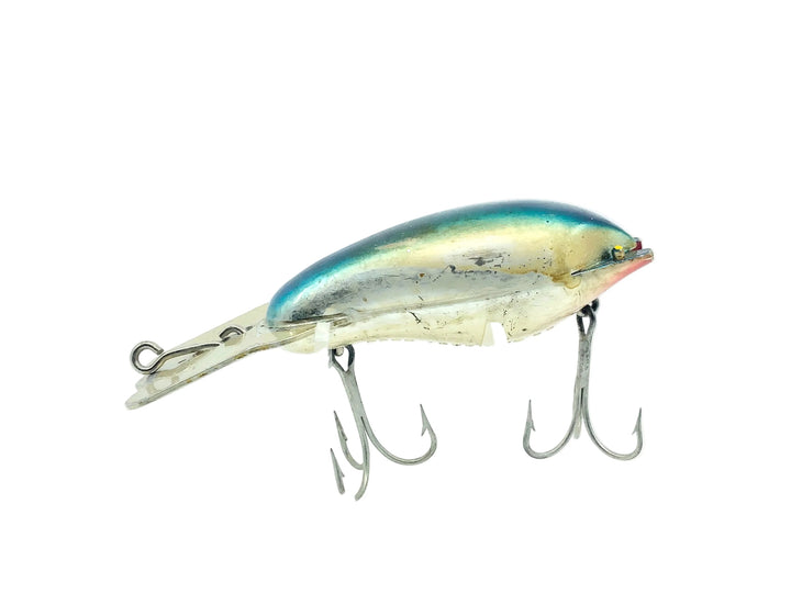 Arbogast Mud Bug Series 22, #107 Chrome/Blue Back Color