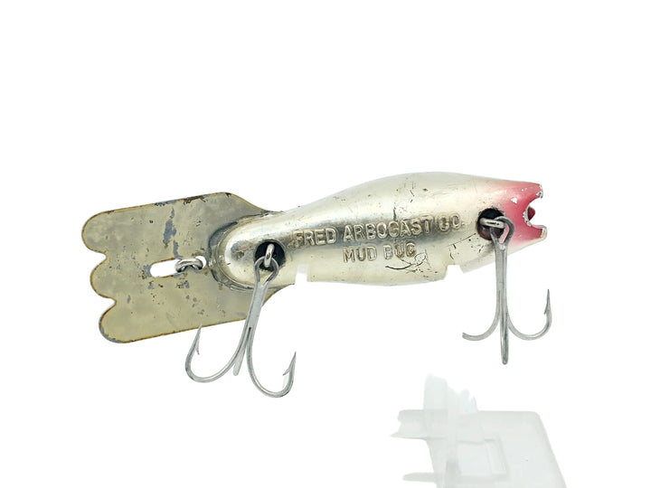 Arbogast Mud Bug Series 22, #107 Chrome/Blue Back Color