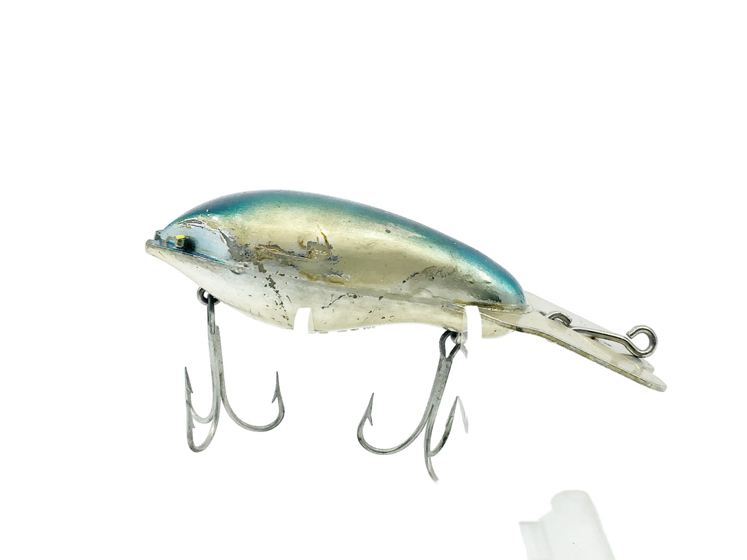 Arbogast Mud Bug Series 22, #107 Chrome/Blue Back Color