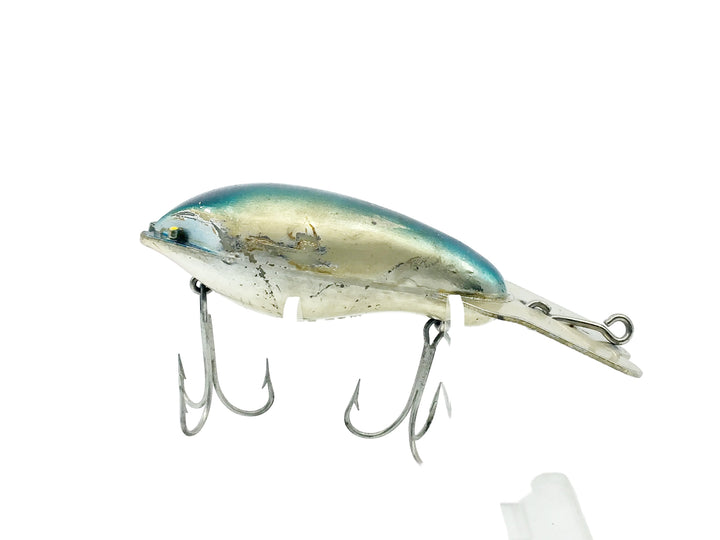 Arbogast Mud Bug Series 22, #107 Chrome/Blue Back Color