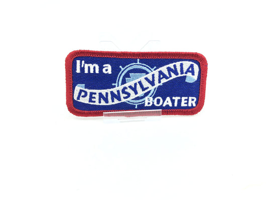 I'm a Pennsylvania Boater Vintage Fishing Patch